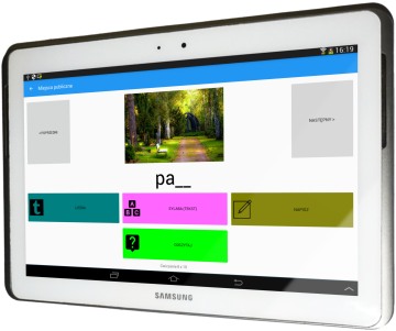 Ćwiczenie 'Nazywanie' w aplikacji Afapp